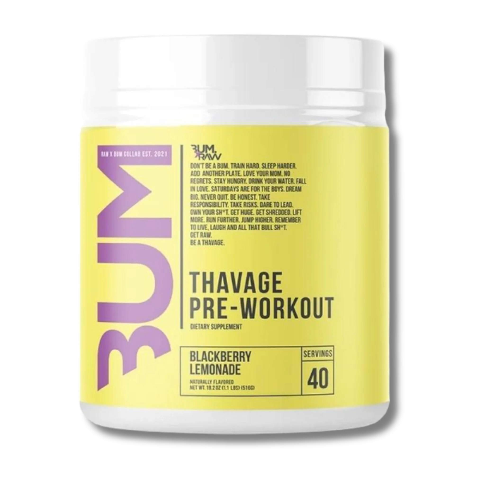 Thavage Preworkout online COLLAB