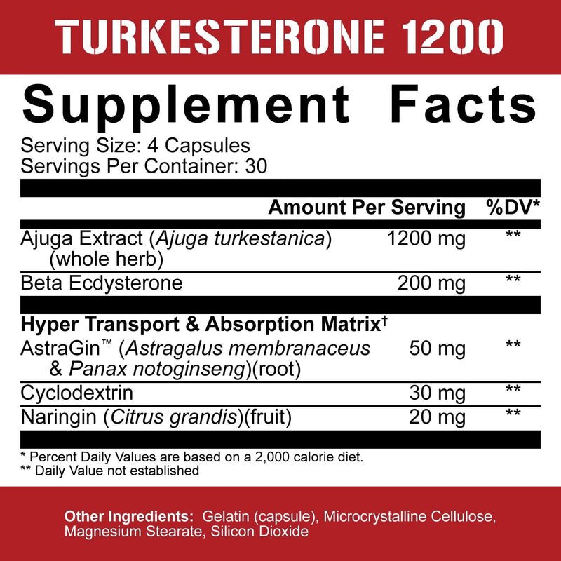 5% Nutrition Turkesterone 1200 - 5% Nutrition - Flex Nutrition