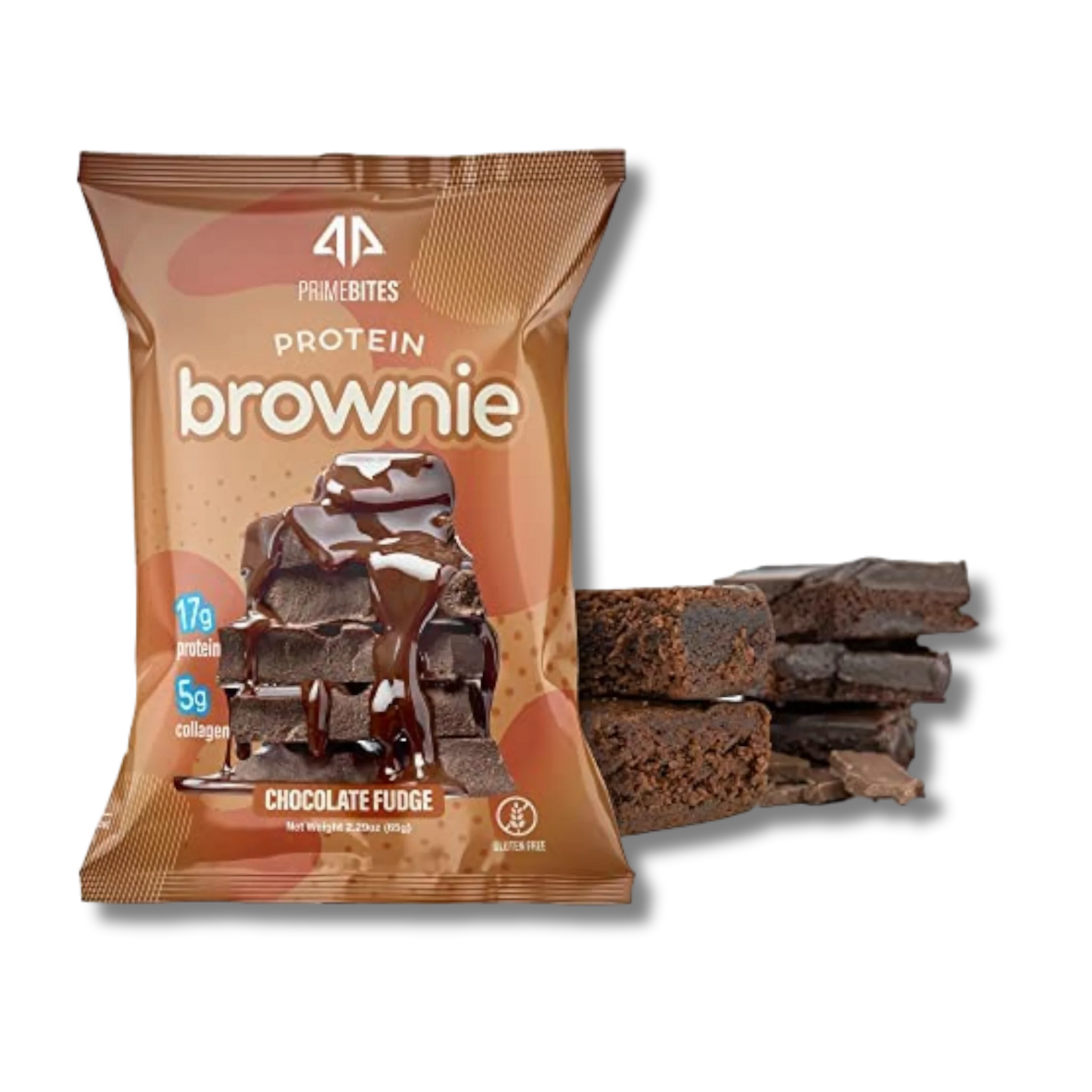 AP Sports Regimen Prime Bites Brownie Single - Chocolate Fudge