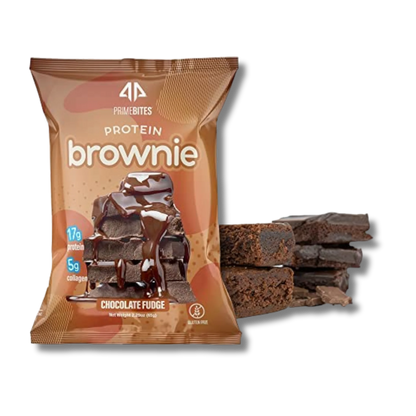 AP Sports Regimen Prime Bites Brownie Single - Chocolate Fudge