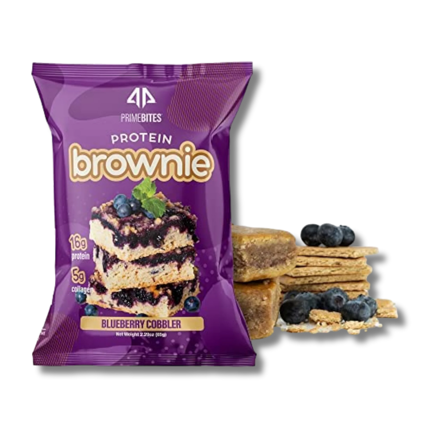 AP Sports Regimen Prime Bites Brownie Single - Chocolate Fudge