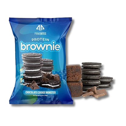 AP Sports Regimen Prime Bites Brownie Single - Chocolate Fudge