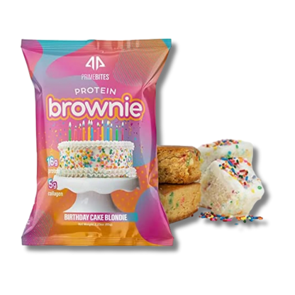 AP Sports Regimen Prime Bites Brownie Single - Chocolate Fudge