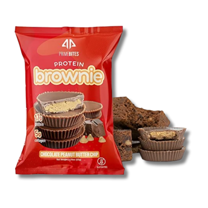 AP Sports Regimen Prime Bites Brownie Single - Chocolate Fudge