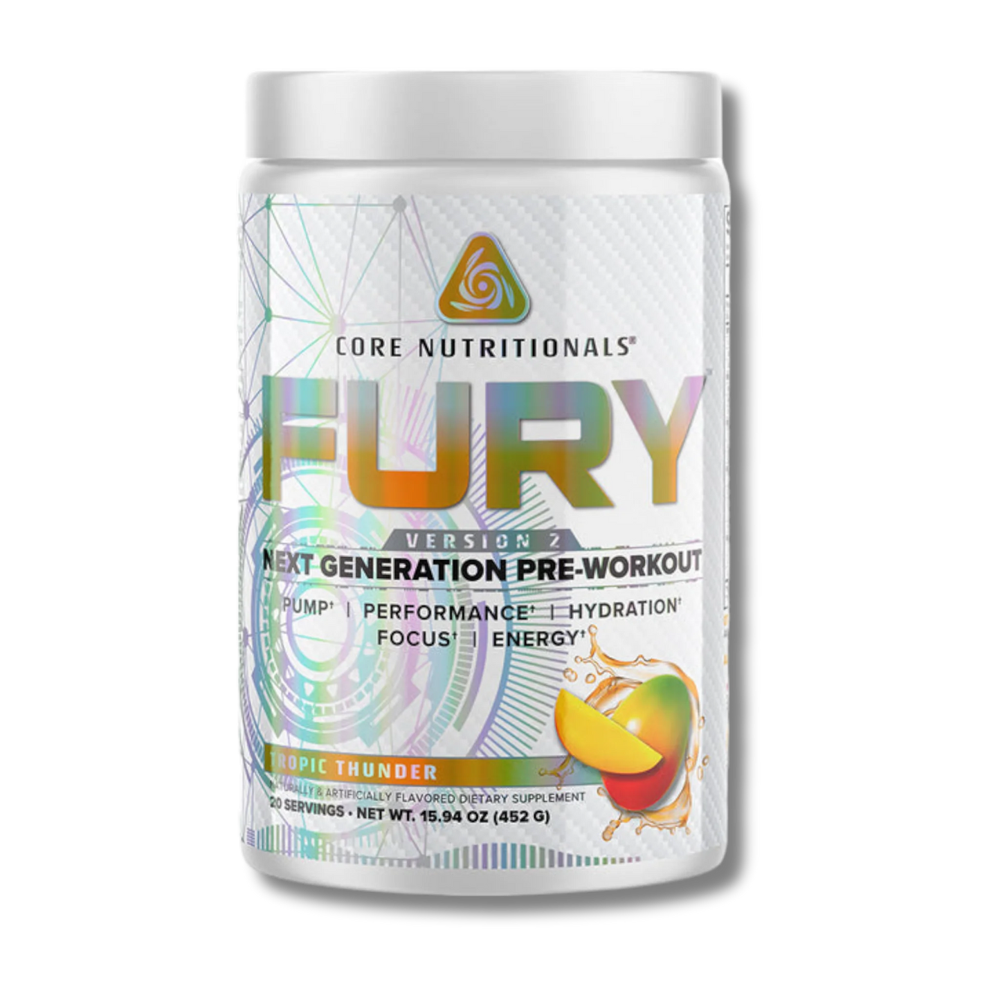 Core Nutritionals Fury V2 - Cotton Candy Cherry Berry