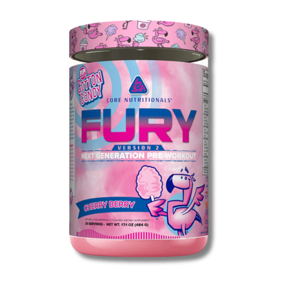 Core Nutritionals Fury V2 - Cotton Candy Cherry Berry