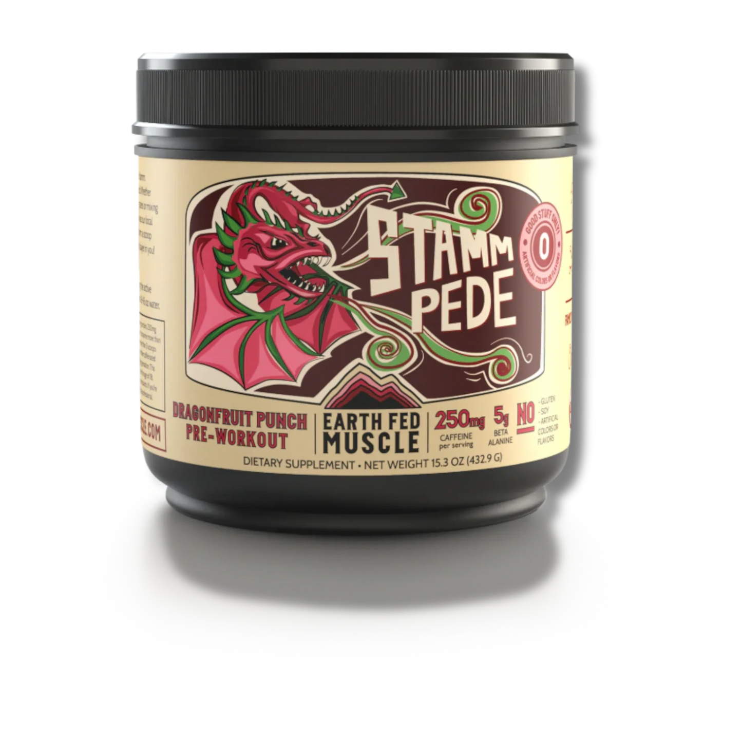 Earth Fed Muscle Stammpede Preworkout - Dragonfruit Punch