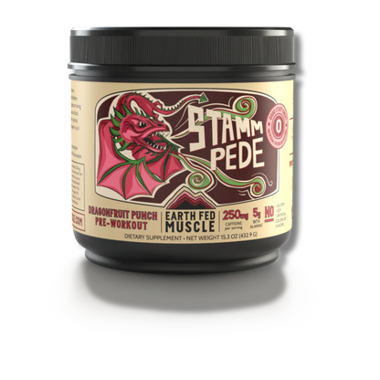 Earth Fed Muscle Stammpede Preworkout - Dragonfruit Punch