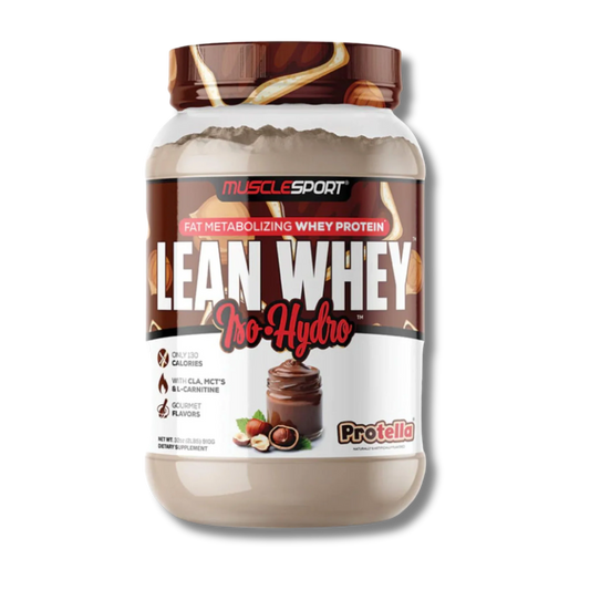 MuscleSport Lean Whey Protein - Yellowstone Huckleberry Cheesecake