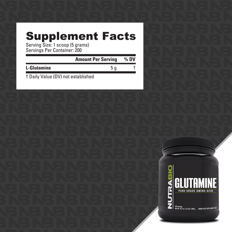 NutraBio Glutamine