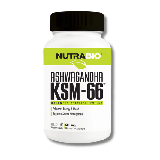 NutraBio Ashwagandha KSM-66