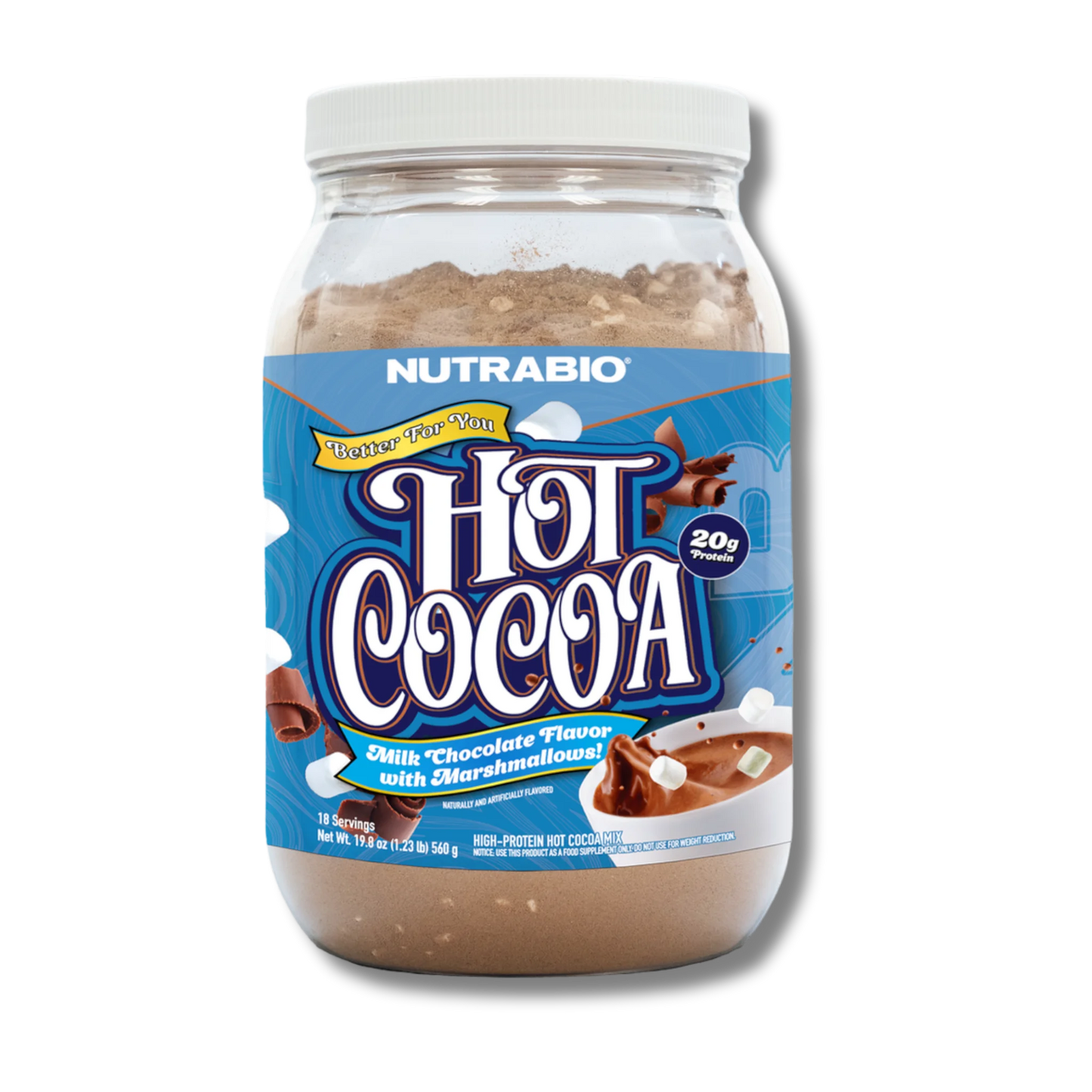 NutraBio Hot Cocoa Protein