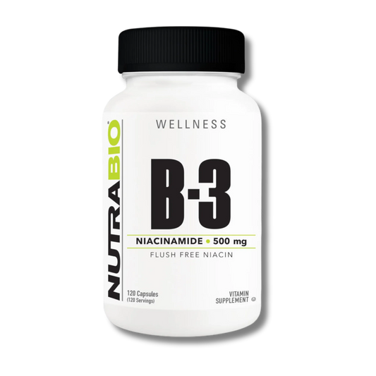 NutraBio Vitamin B3 (Niacinamide)