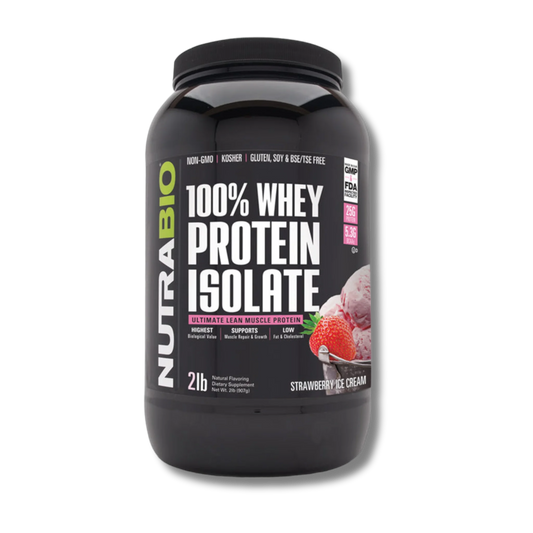 NutraBio Whey Protein Isolate