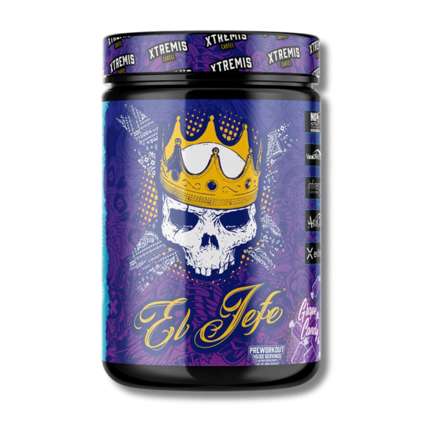 Xtremis Cartel El Jefe Guerilla Stim Pre-Workout - Blueberry Lemonade