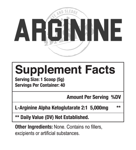 Axe & Sledge Arginine