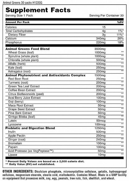 Universal Nutrition Animal Greens