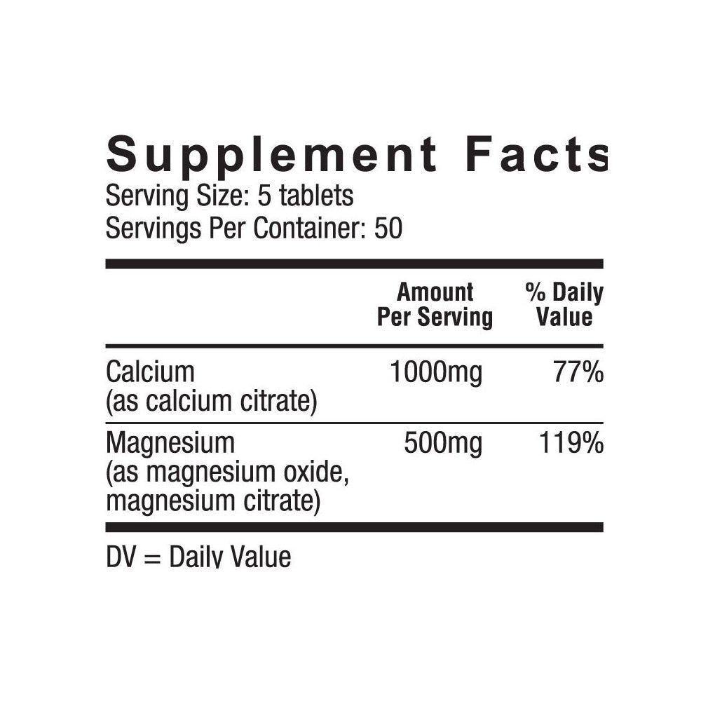 Core Nutritionals Calcium Magnesium Citrate