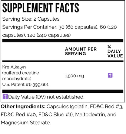 EFX Kre-Alkalyn 120 Caps